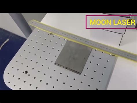 Fiber Laser Marking Machine - Z Axis Lifting Column Stand Fiber Laser ...