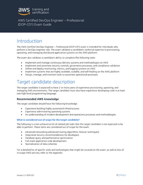 AWS-Certified-Dev Ops-Engineer-Professional Exam-Guide - AWS Certified ...