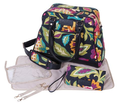 Buy Waverly Baby by Trend Lab Panama Wave Adobe Carryall Diaper Bag ...