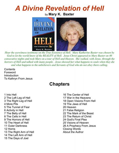 PDF - A Divine Revelation of Hell - Divine Revelations