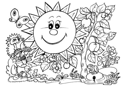 Free Printable Nature Coloring Pages at GetColorings.com | Free ...
