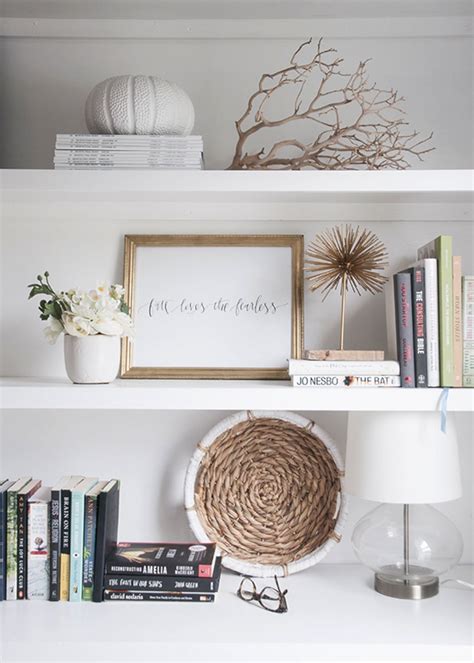Fine Beautiful Bookshelf Decorating Ideas Maple Wall Shelf