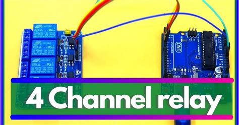 Image result for Arduino 4 Channel Relay Module Interface