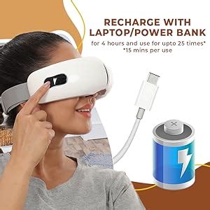 JSB HF103 Eye Massager For Stress Relief | Eye Massager Machine For ...