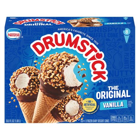Nestle Drumstick Simply Dipped Original Sundae Cones