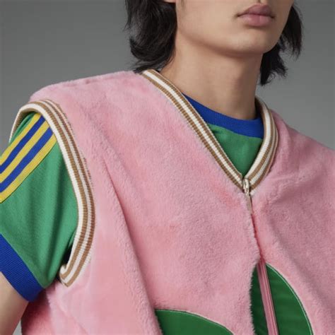 adidas Men's Lifestyle Adicolor Heritage Now Logo Vest - Pink adidas US