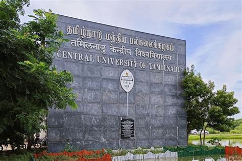 Central University of Tamil Nadu Thiruvarur M.Sc Review by Student ...