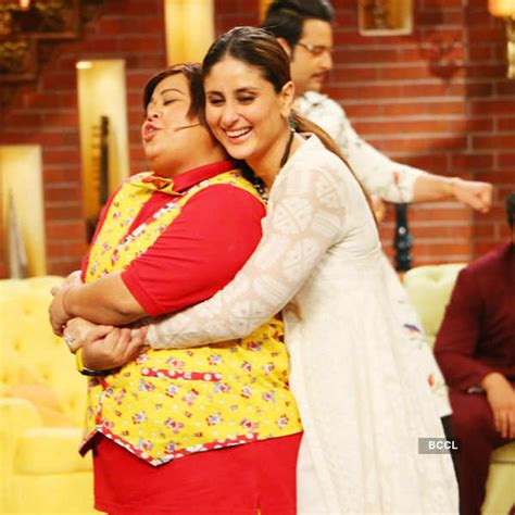 Kareena Kapoor Khan and Bharti Singh during the promotion of Ki and Ka ...