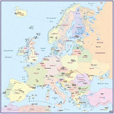 Europe Map Simple 的图像结果