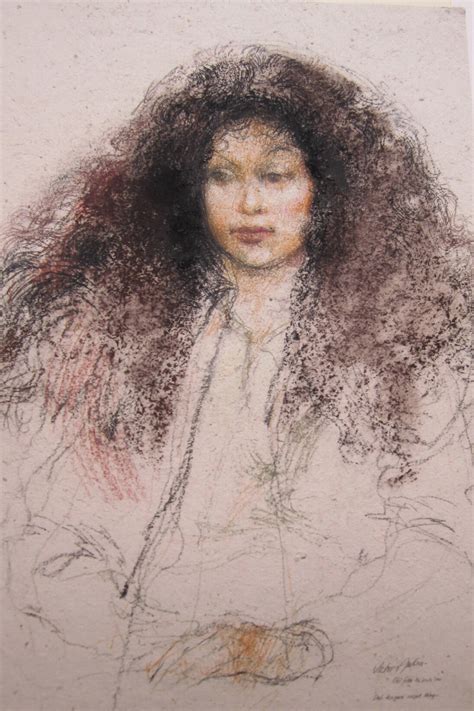 Victor Ambrus, Girl from South Sea Islands | Mall Galleries