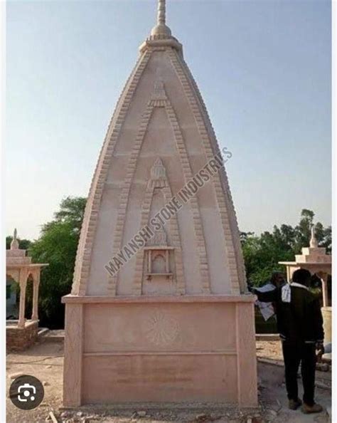 Multicolor Sandstone Temple Dome Manufacturer, Supplier from Dausa