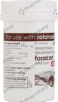 Foracort 400 Rotacap: Uses, Side-effects, Price, Dosage & More Info ...