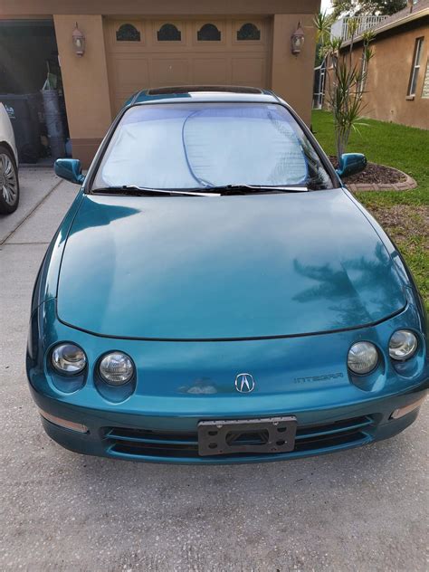 1994 Acura Integra LS 2 door hatchback, Paradise Blue/Green Pearl; cold AC, 121K miles ...