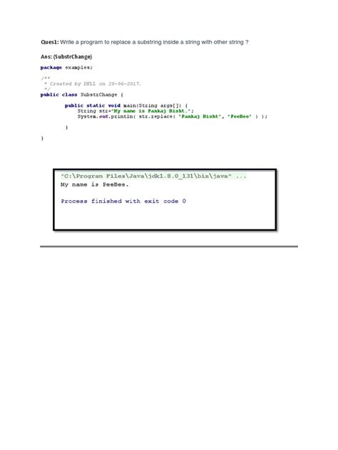 Image result for String Handling Questions in Java