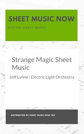 Strange Magic Sheet Music eBook : Lynne, Jeff, Orchestra, Electric ...