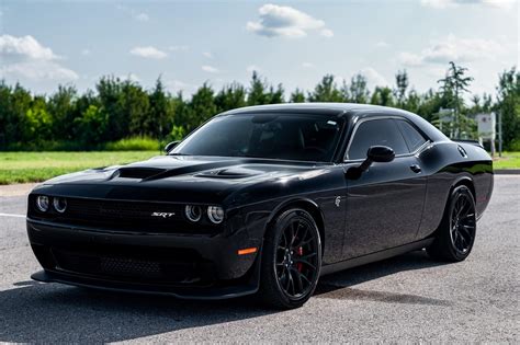 Dodge Challenger Srt Hellcat Matte Black | Detroit Chinatown