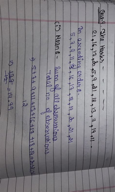 1.)The marks obtained by 12 students in a monthly. test are 11, 19, 7 ...