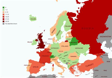The Map of Europe That Reveals Post-WW2 Military Engagements - Vivid Maps