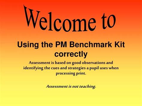 Image result for PM Benchmark Quick Guide