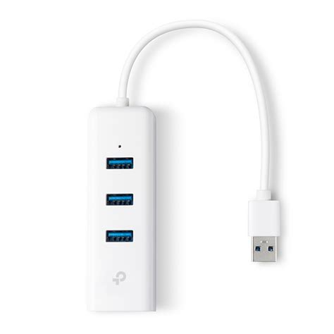 UE330 | USB 3.0 3-Port Hub & Gigabit Ethernet Adapter 2 in 1 USB ...