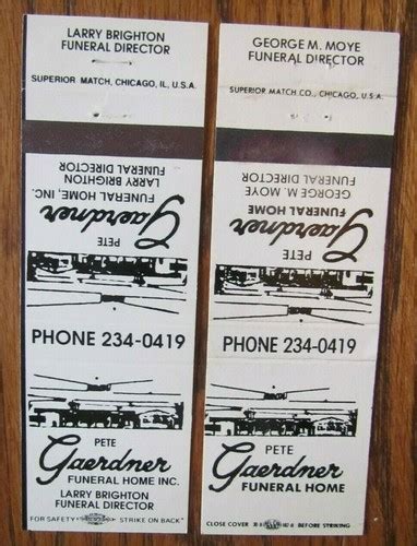 BELLEVILLE, ILLINOIS: PETE GAERDNER FUNERAL HOME (G. MOYE & LARRY ...