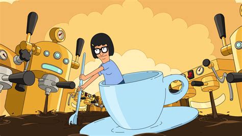Download Tina Belcher from Bob's Burgers Riding a Teacup Wallpaper ...