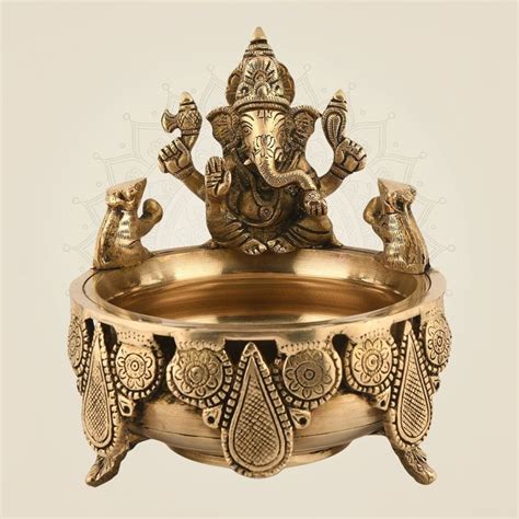 Shop Exclusive Pure Brass Ganesha Urli Bowl – Limited Stock