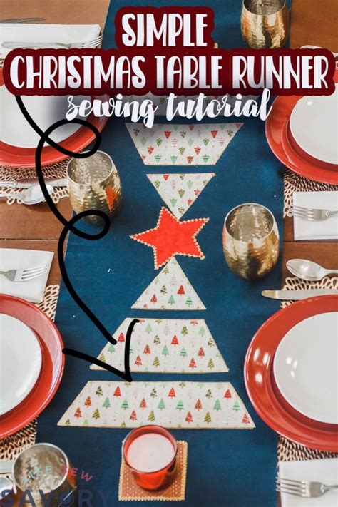 Image result for Christmas Table Runner Sewing Project