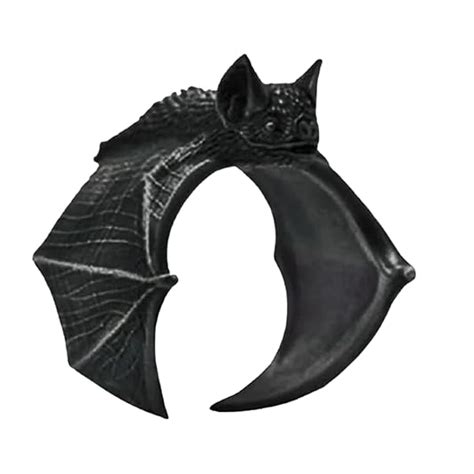 Buy SALTY Anti Tarnish Spooky Bat Finger Ring for Women | Adjustable ...