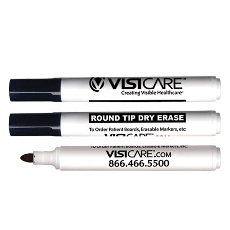 Round Tip Dry Erase Markers | Order Whiteboard Accessories | VisiCare