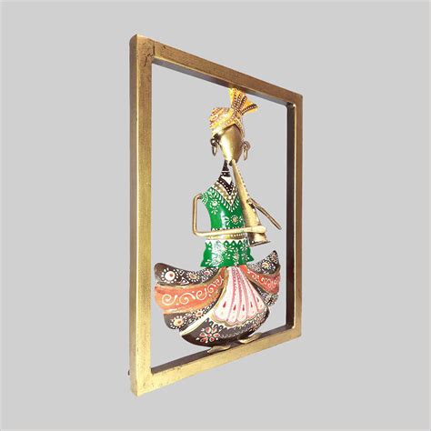 The Bombay Store Single Sardar Iron Wall Frame in Assorted Designs