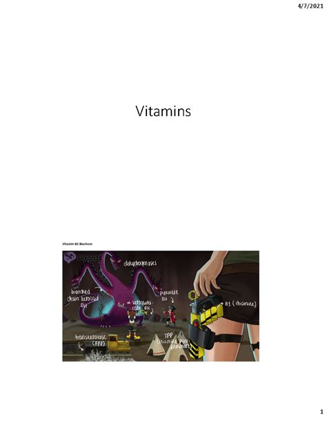 Pixorize - sketchy micro and pharm notes - BIOL 370 - Vitamins ...