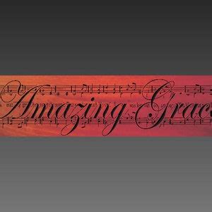 Buy Amazing Grace Song - CRV, SVG, Dxf, Ai, Eps, Aspire File, Vcarve ...