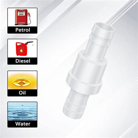 Buy One Way Inline Check Valve Non Return Fuel Oil Water Gas Air One ...