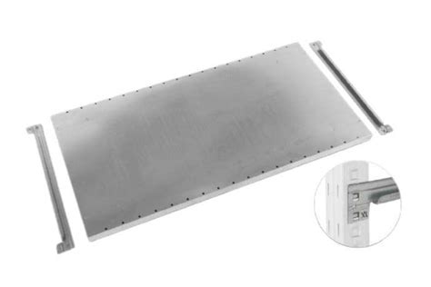 BTNSUPPIECES1050H Manorga | Manorga RAL 7040 4 Shelf Sheet Steel ...