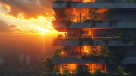 Setting Sun Inside Building 的图像结果