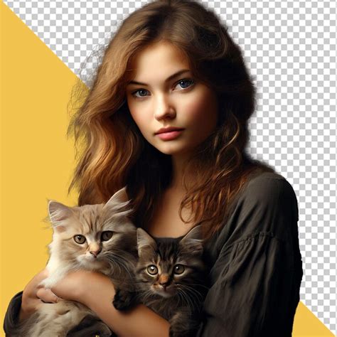 A cat in the background and celebrate international cat day | Premium ...