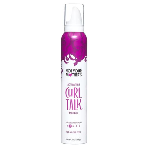 Not Your Mother's Curl Talk Curl Activating Hair Mousse for Lightweight ...