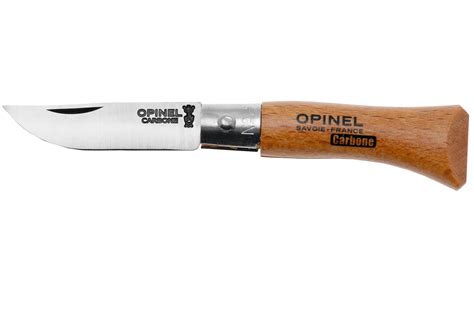 Opinel pocket knife No. 2 Classic, carbon steel, blade length 3.5 cm ...