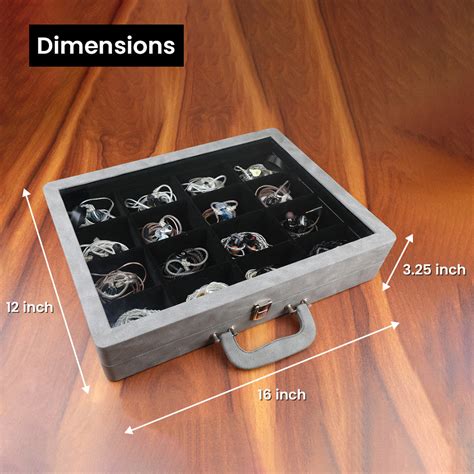 Audiocular AC24 Multipurpose Storage Display Case for IEMs & Watches ...