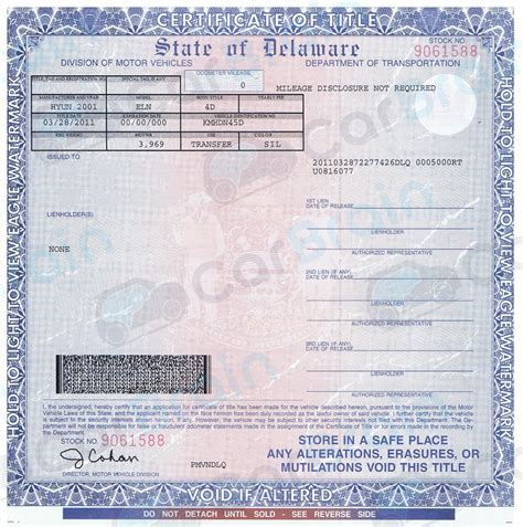 Delaware Title Transfer How To - Sell a Car in Delaware Quick