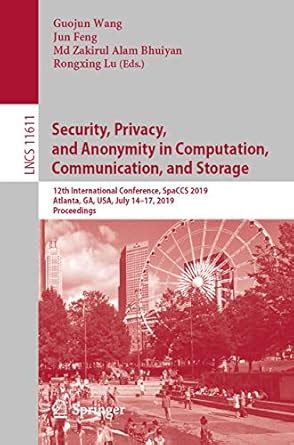 Buy Security, Privacy, and Anonymity in Computation, Communication, and ...
