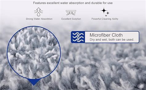 MASAYUKI Flat Mop Microfiber Magic Mop for Floor Cleaning Hands Free ...