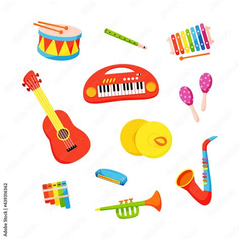 Image result for Musical Instruments Names Cartoon