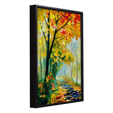 Beautiful Autumn Floral Theme 1 Framed Canvas Painting — ART STREET