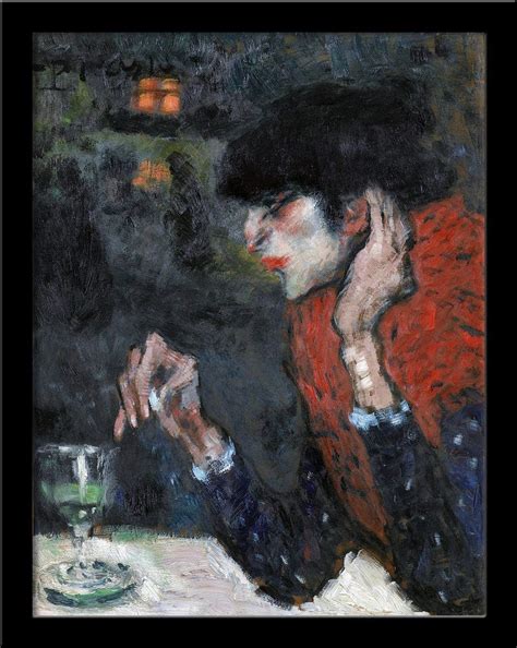 Tallenge - Pablo Picasso - The Absinthe Drinker (El Bebedor De Ajenjo ...