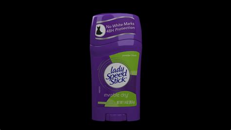 Lady Speed Stick Deodorant - Powder Fresh 3D - TurboSquid 2332372