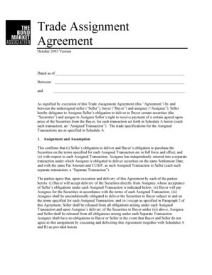 18 Printable Assignment Agreement Forms and Templates - Fillable ...