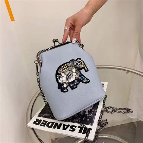 Indiana Fusion Bag with Elephant Pattern – TrenBee