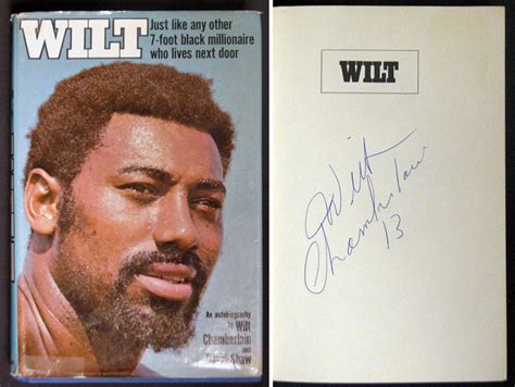 Lot Detail - Wilt Chamberlain Signed Hardcover Book